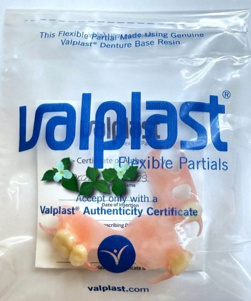 Valplast flexible Prothese