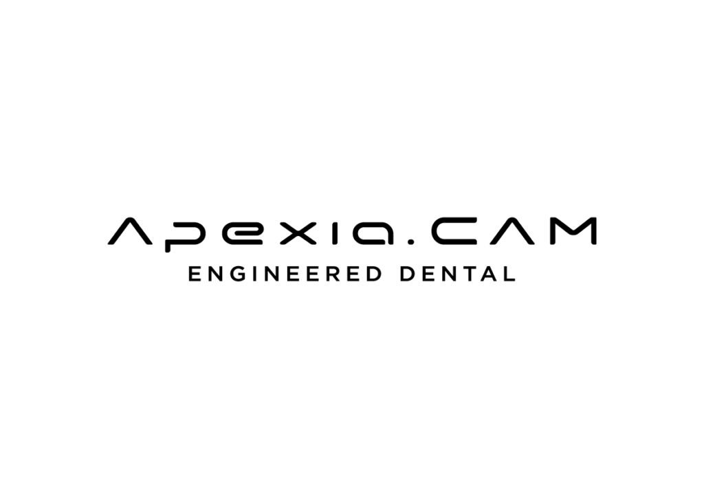Apexia.CAM Logo – hochpräzises dentales Fräszentrum für CAD/CAM-Zahntechnik